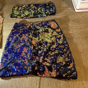 Mermaid sequined cos play outfit! Sexy af